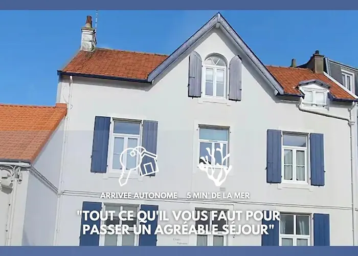 Appartement 5 Pers, A 200 M De La Plage De Wimereux - Chalet Valentine
